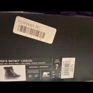 Sorel Whitney Carnival Snow Boots (Youth)